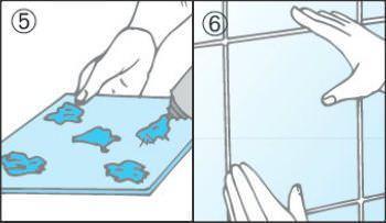 Posa della nuova piastrella